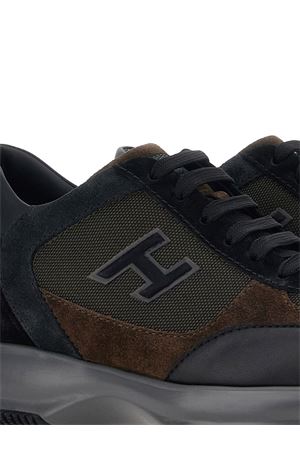 Sneakers Hogan Interactive Marrone Nero HOGAN | HXM00N0Q101S99429E