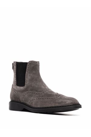 grey leather ankle boot HOGAN | HXM5760DT40HG0B804