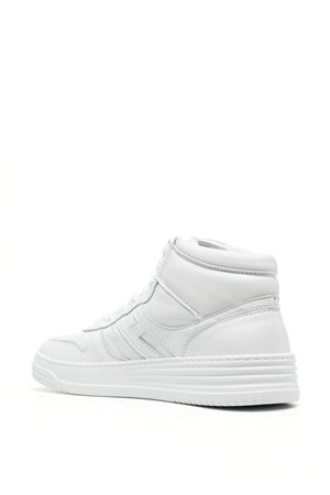 sneakers in pelle bianco HOGAN | HXM6300EU40LE9B001
