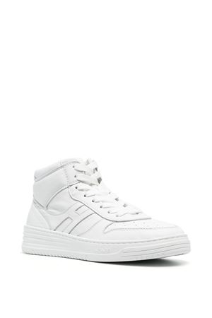 sneakers in pelle bianco HOGAN | HXM6300EU40LE9B001