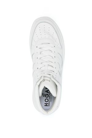 sneakers in pelle bianco HOGAN | HXM6300EU40LE9B001