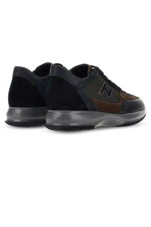Sneakers Hogan Interactive Marrone Nero HOGAN | HXM00N0Q101S99429E