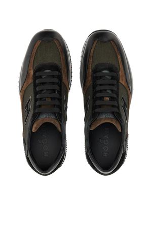 Sneakers Hogan Interactive Marrone Nero HOGAN | HXM00N0Q101S99429E