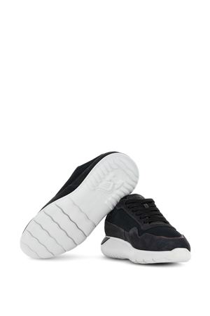 black leather sneakers HOGAN | HXM3710EG30FA606GH