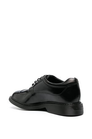 Black leather Hogan H576 lace-up HOGAN | HXM5760EP60QFYB999