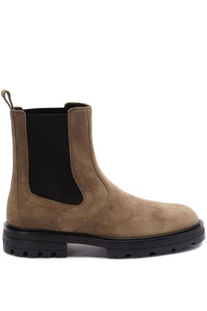 Beige suede Chelsea Ankle Boots HOGAN | HXM6730FM60BYEV624