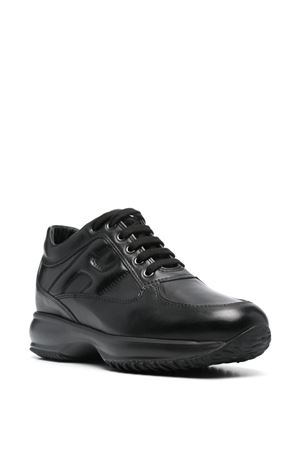 sneakers in pelle nero HOGAN | HXW00N00010KXTB999