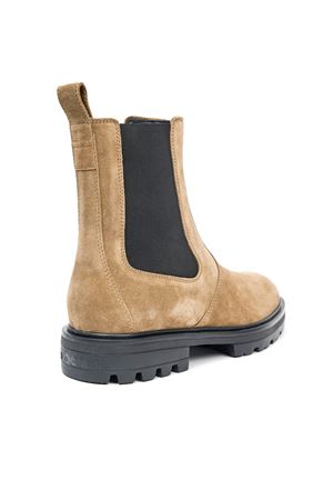 Beige suede Chelsea Ankle Boots HOGAN | HXM6730FM60BYEV624