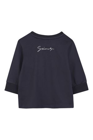 blue cotton tshirt GIVENCHY KIDS | H30890853