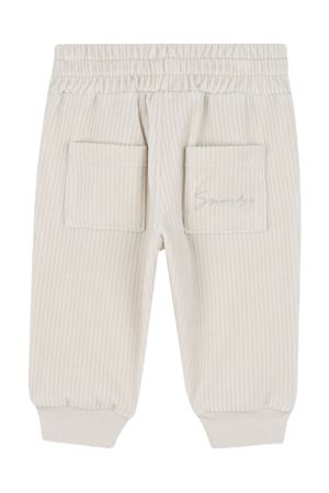 tuta in cotone beige GIVENCHY KIDS | H30893184