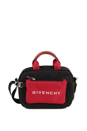 black leather bag GIVENCHY KIDS | H3090709B