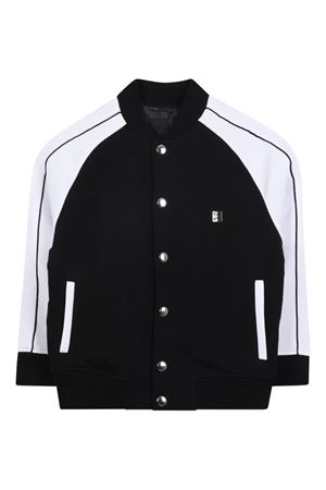 giubbotto in cotone nero GIVENCHY KIDS | H3103609B