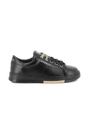 sneakers in pelle nero GIVENCHY KIDS | H3104209B
