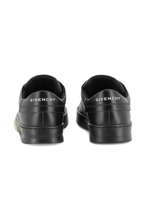 sneakers in pelle nero GIVENCHY KIDS | H3104209B