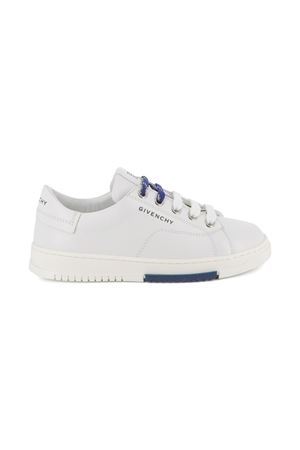 sneakers in pelle bianco GIVENCHY KIDS | H3104210P