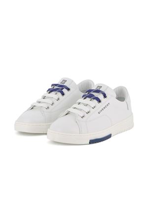 sneakers in pelle bianco GIVENCHY KIDS | H3104210P