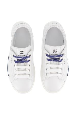 sneakers in pelle bianco GIVENCHY KIDS | H3104210P
