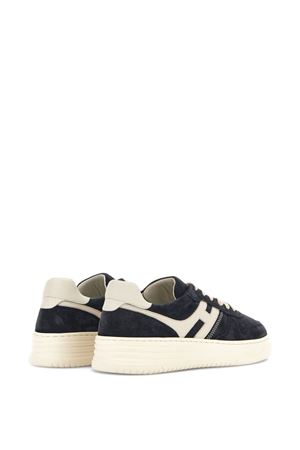 blue leather sneakers h580 HOGAN | HXM6300EU54UHO01VU