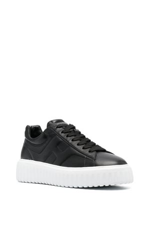 Hogan H-Stripes Black sneakers HOGAN | HXM6450FC60LE9B999
