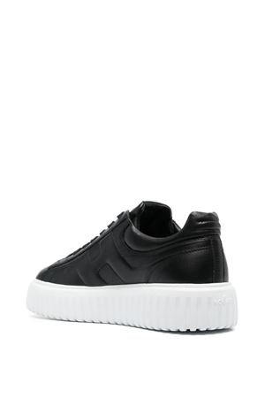 Hogan H-Stripes Black sneakers HOGAN | HXM6450FC60LE9B999