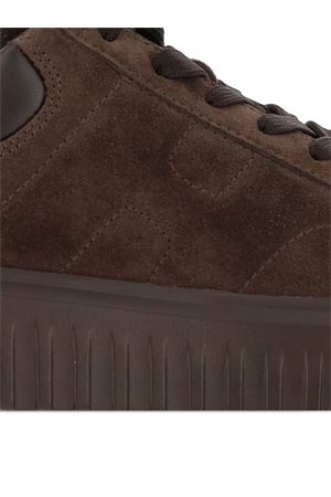 brown leather sneakers HOGAN | HXM6450FC6TPJQ0UV2