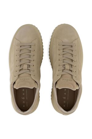 Hogan H-Stripes Beige Sneakers HOGAN | HXM6450FC6TPJQC023