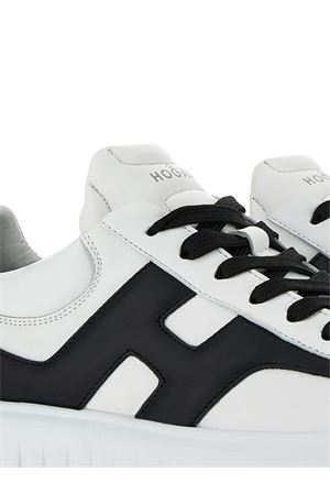Sneakers Hogan H-Stripes White Black HOGAN | HXM6450FE91LE90001