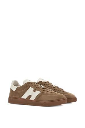 brown leather sneakers HOGAN | HXM6470FB60PJQ0ZCS