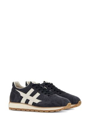 blue leather sneakers HOGAN | HXM6710FP0IUHO99AA