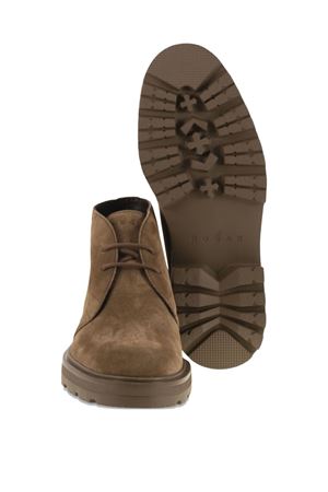 Hogan H673 brown suede ankle boots HOGAN | HXM6730FN40BYES600