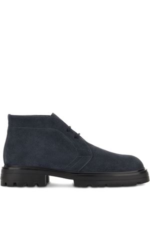 blue leather boots HOGAN | HXM6730FN40HG0U805