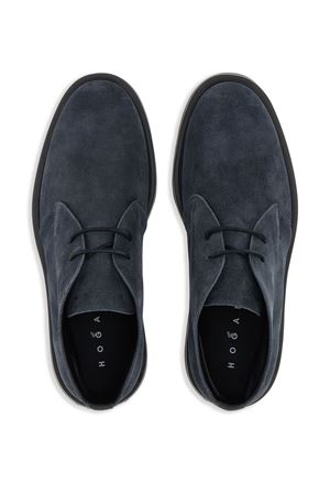 blue leather boots HOGAN | HXM6730FN40HG0U805