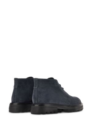 blue leather boots HOGAN | HXM6730FN40HG0U805