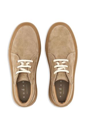 brown leather sneakers h691 HOGAN | HXM6910FS80BTMC808