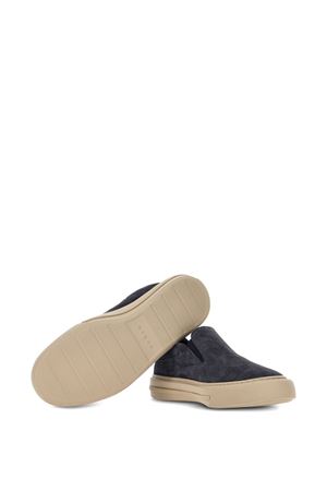 sneakers in pelle scamosciata blu HOGAN | HXM6910FS90BTMU801