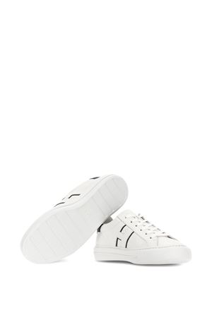 white leather sneakers HOGAN | HXM6910FU100ZL3014