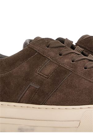 brown leather sneakers HOGAN | HXM6910FU10UHO0UU0
