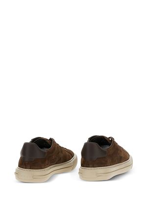 brown leather sneakers HOGAN | HXM6910FU10UHO0UU0