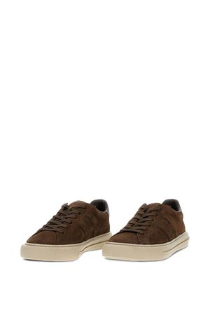 brown leather sneakers HOGAN | HXM6910FU10UHO0UU0
