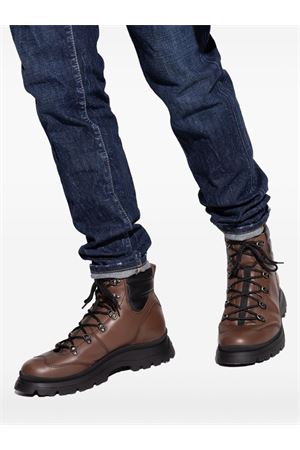 brown leather boots HOGAN | HXM6920FT10UJE154A