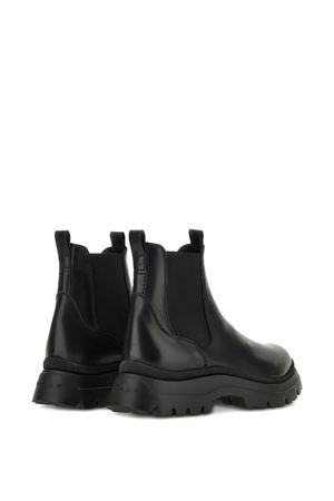 Black leather Chelsea boots HOGAN | HXM6920FT20UDMB999