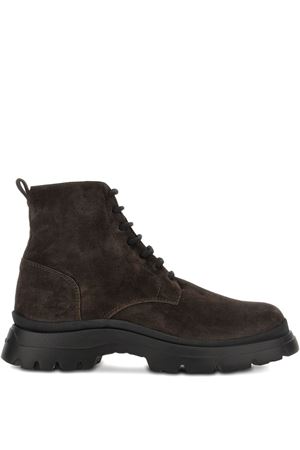 brown leather boots HOGAN | HXM6920FU60BYES808