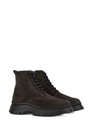 brown leather boots HOGAN | HXM6920FU60BYES808