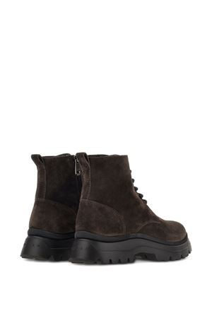 brown leather boots HOGAN | HXM6920FU60BYES808
