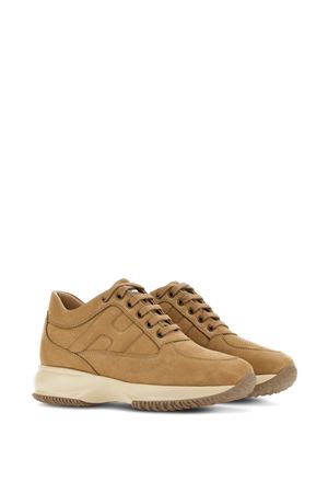 beige leather interactive HOGAN | HXW00N000106RNC808