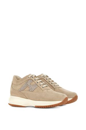 beige leather interactive HOGAN | HXW00N02011UH6C023