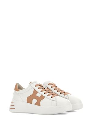 Sneakers Hogan Rebel Bianco Rosa HOGAN | HXW5640DN61UAI0MA7