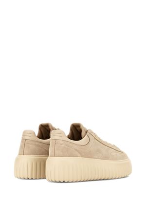 h-stripes in pelle beige HOGAN | HXW6450FC6TPJQC023
