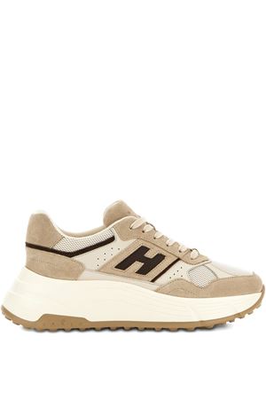 sneakers in pelle beige HOGAN | HXW6690FK70UHU32TL