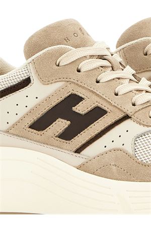 Sneakers Hogan Hi-Fi Beige Marrone HOGAN | HXW6690FK70UHU32TL